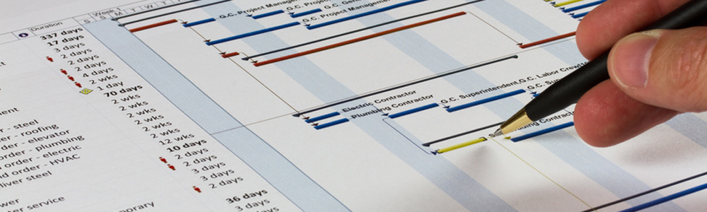 Diagramme de Gantt pour le suivi de l'assistant MOA